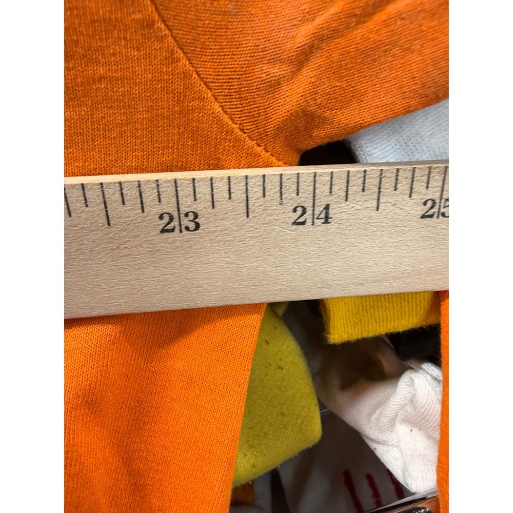 Harley-Davidson Steel City Washington PA Orange Long Sleeve Shirt Mens XL 24x31 - Picture 10 of 10